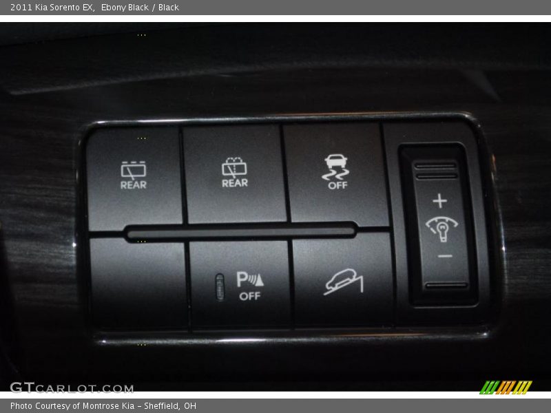 Ebony Black / Black 2011 Kia Sorento EX