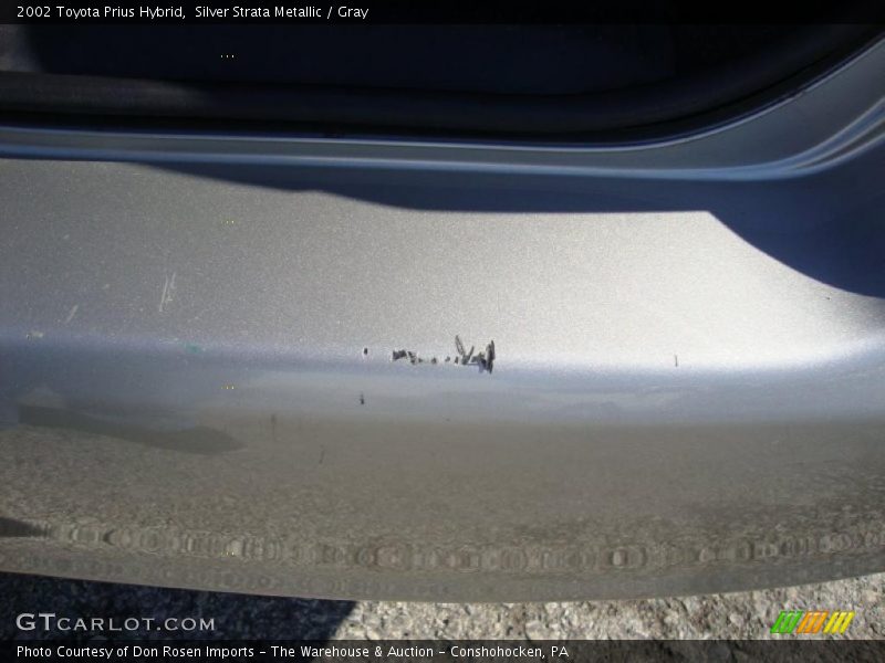 Silver Strata Metallic / Gray 2002 Toyota Prius Hybrid