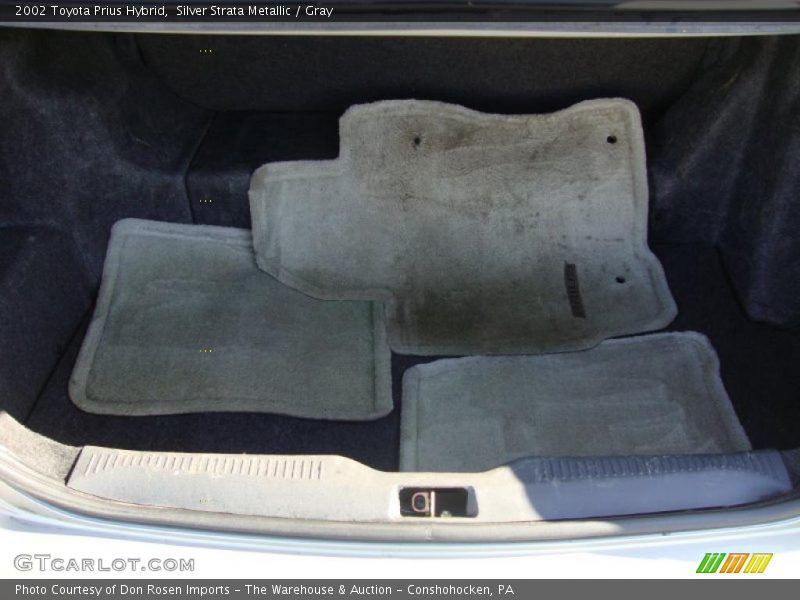 Silver Strata Metallic / Gray 2002 Toyota Prius Hybrid