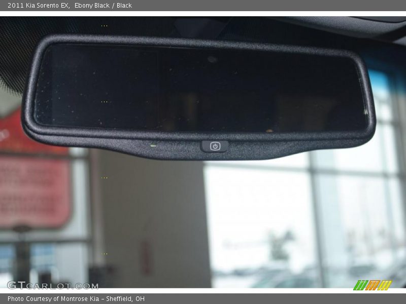 Ebony Black / Black 2011 Kia Sorento EX