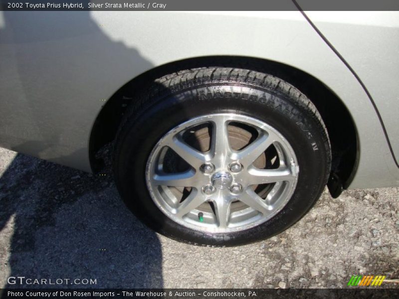 Silver Strata Metallic / Gray 2002 Toyota Prius Hybrid