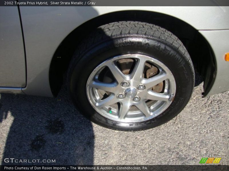 Silver Strata Metallic / Gray 2002 Toyota Prius Hybrid