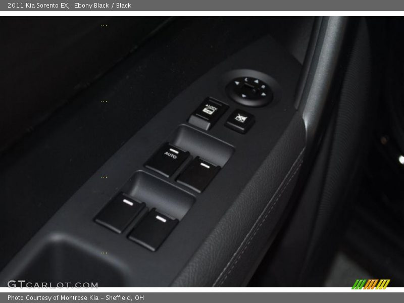 Ebony Black / Black 2011 Kia Sorento EX