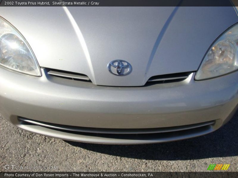 Silver Strata Metallic / Gray 2002 Toyota Prius Hybrid