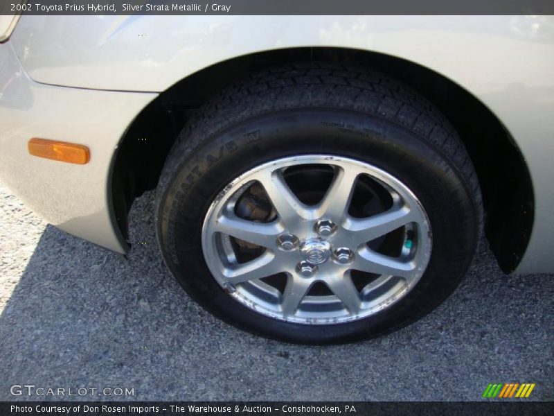 Silver Strata Metallic / Gray 2002 Toyota Prius Hybrid