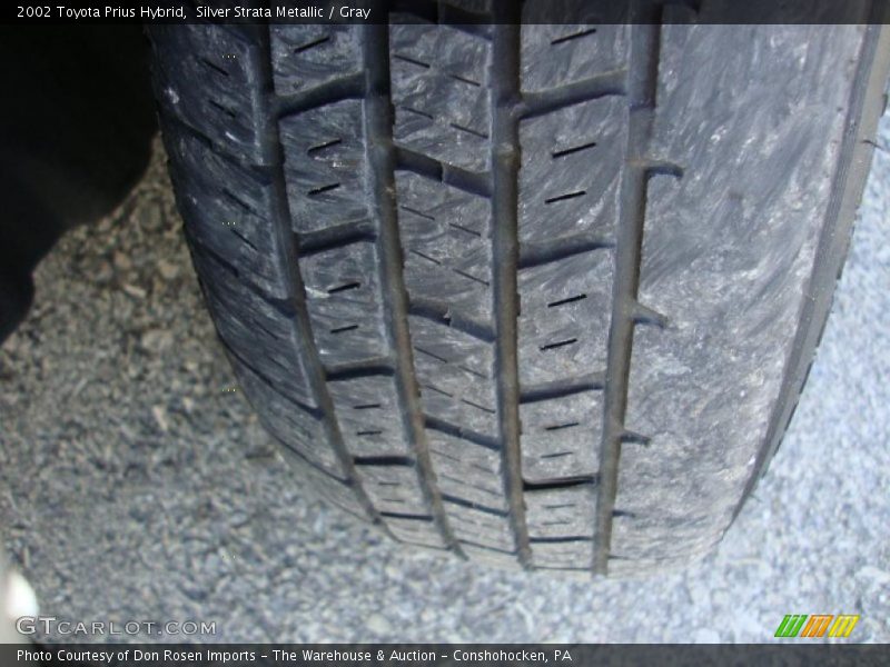 Silver Strata Metallic / Gray 2002 Toyota Prius Hybrid