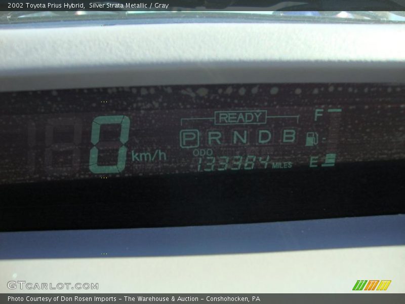 Silver Strata Metallic / Gray 2002 Toyota Prius Hybrid