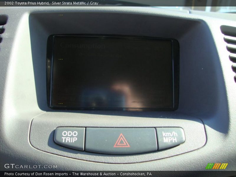 Silver Strata Metallic / Gray 2002 Toyota Prius Hybrid