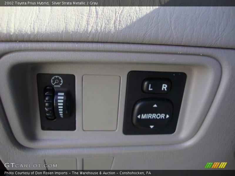 Silver Strata Metallic / Gray 2002 Toyota Prius Hybrid