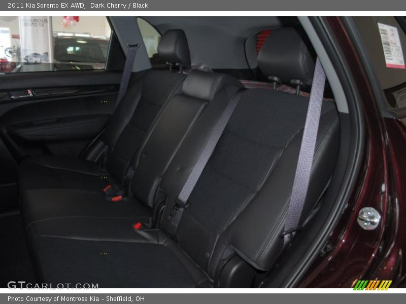 Dark Cherry / Black 2011 Kia Sorento EX AWD