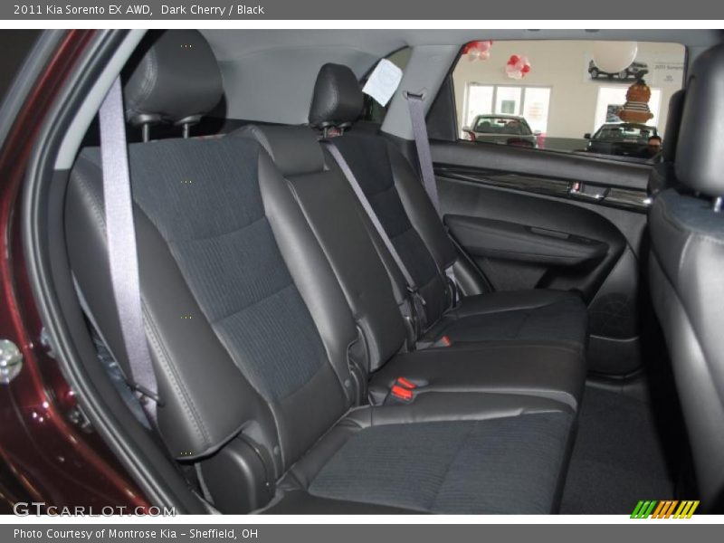 Dark Cherry / Black 2011 Kia Sorento EX AWD