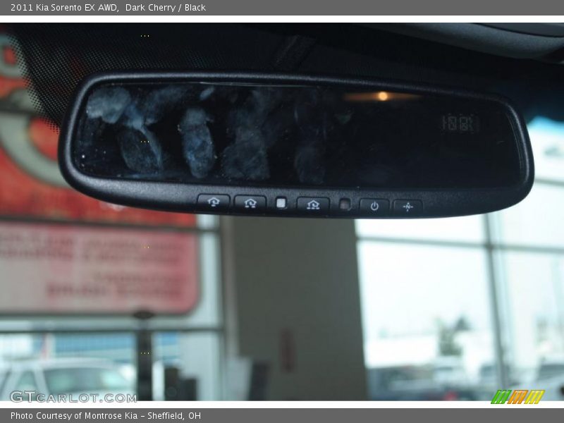 Dark Cherry / Black 2011 Kia Sorento EX AWD