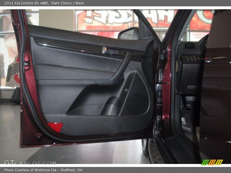 Dark Cherry / Black 2011 Kia Sorento EX AWD