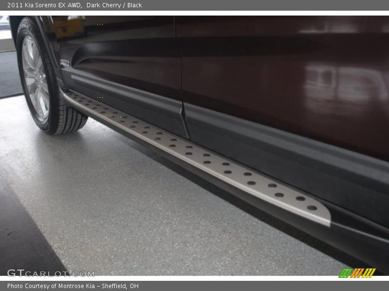 Dark Cherry / Black 2011 Kia Sorento EX AWD