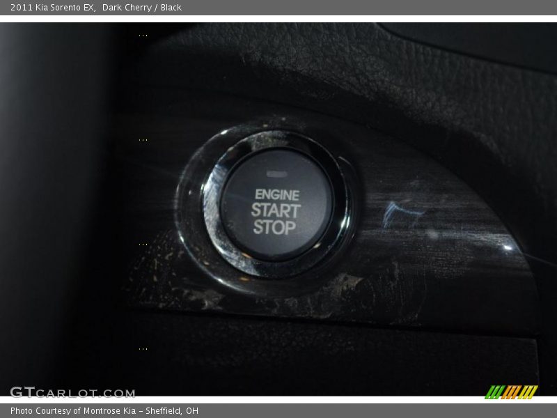 Dark Cherry / Black 2011 Kia Sorento EX