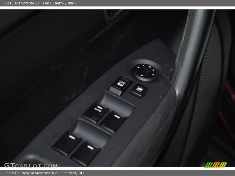 Dark Cherry / Black 2011 Kia Sorento EX