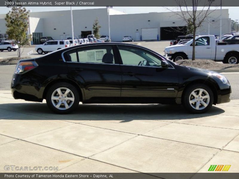 Super Black / Charcoal 2009 Nissan Altima Hybrid