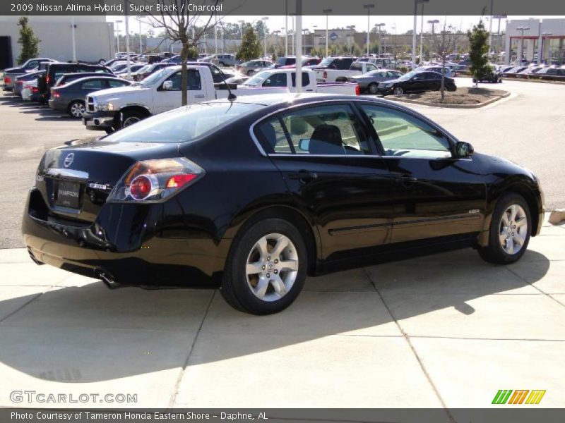 Super Black / Charcoal 2009 Nissan Altima Hybrid