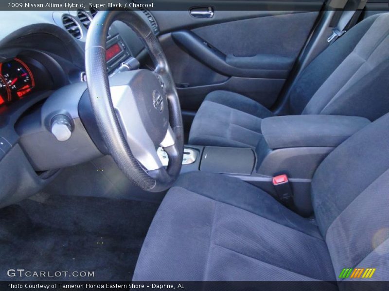  2009 Altima Hybrid Charcoal Interior