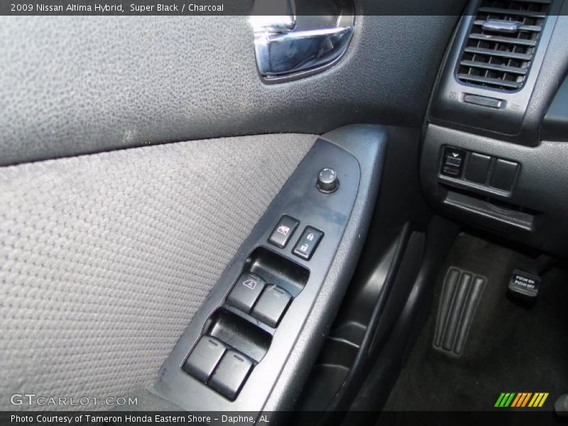 Super Black / Charcoal 2009 Nissan Altima Hybrid