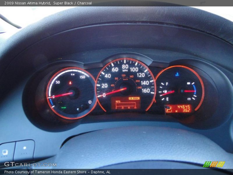  2009 Altima Hybrid Hybrid Gauges