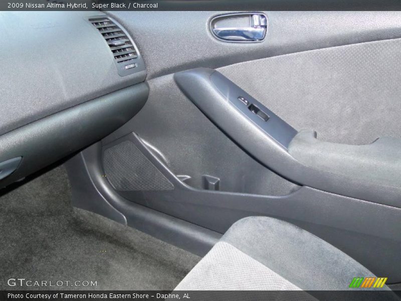 Super Black / Charcoal 2009 Nissan Altima Hybrid