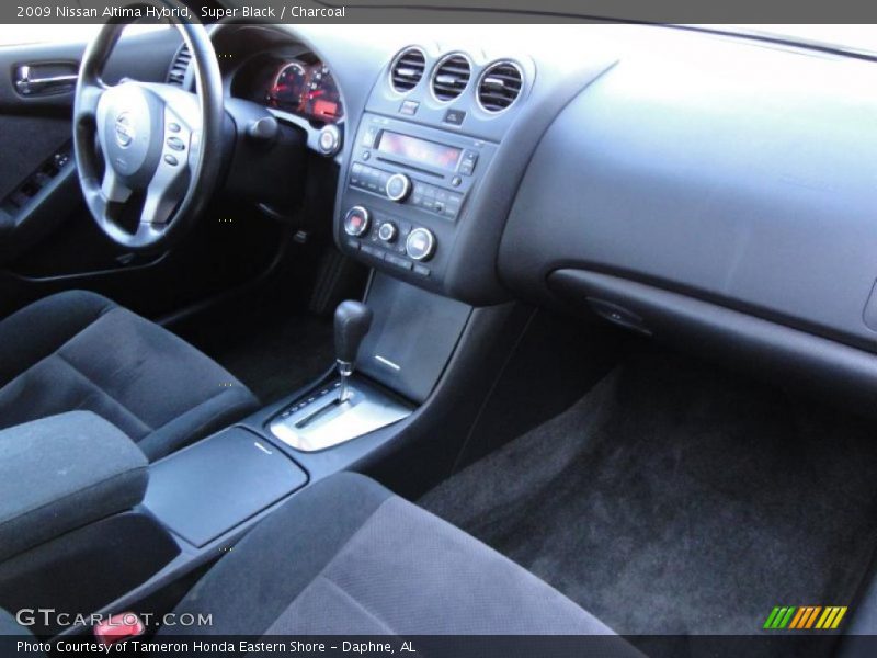Super Black / Charcoal 2009 Nissan Altima Hybrid