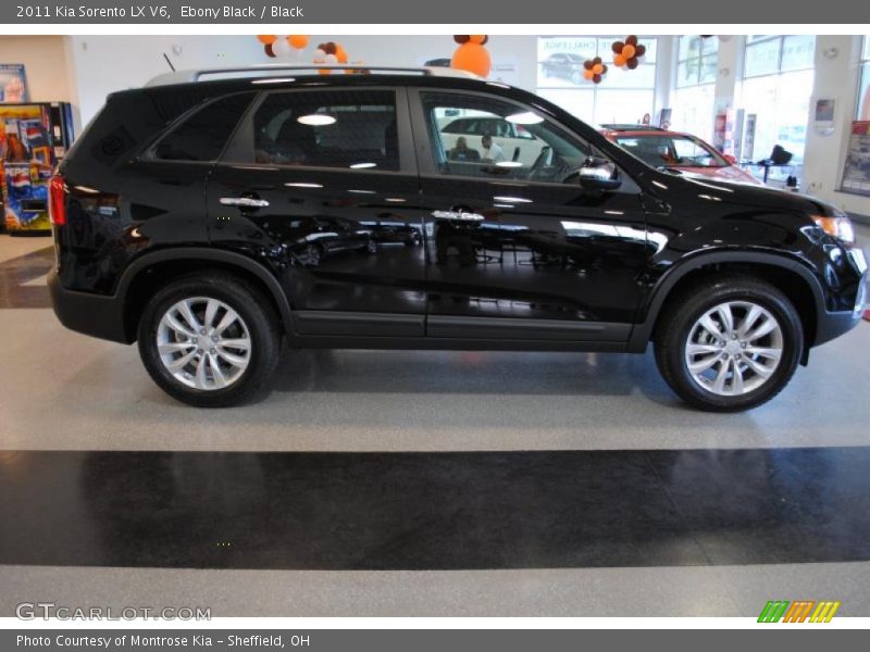 Ebony Black / Black 2011 Kia Sorento LX V6