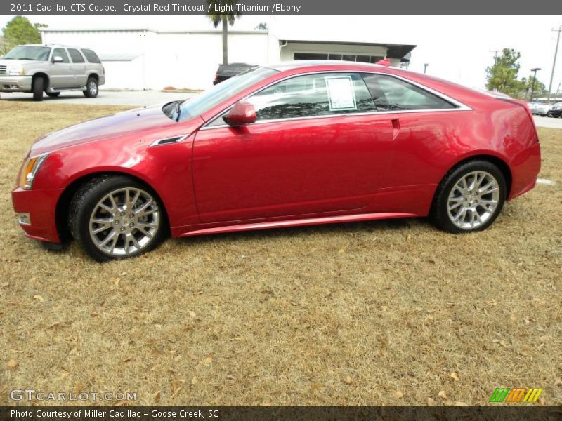  2011 CTS Coupe Crystal Red Tintcoat