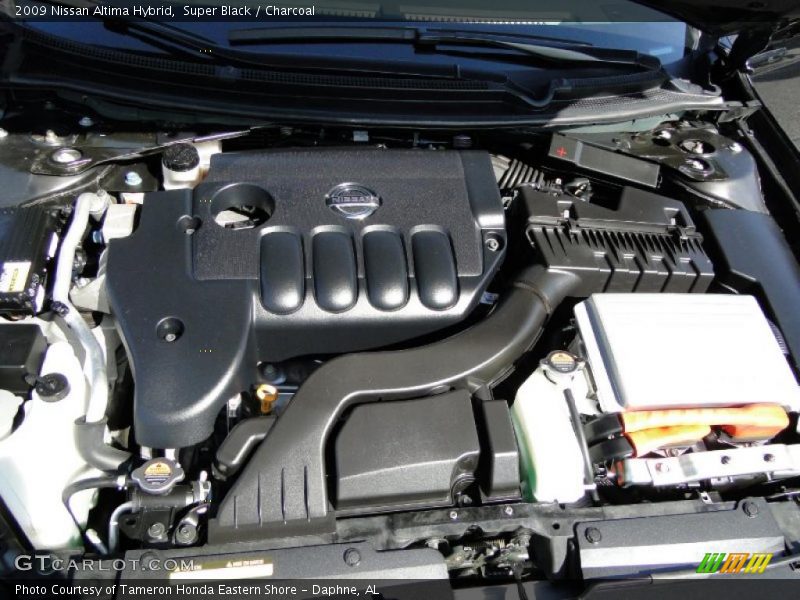  2009 Altima Hybrid Engine - 2.5 Liter GDI DOHC 16-Valve CVTCS 4 Cylinder Gasoline/Electric Hybrid