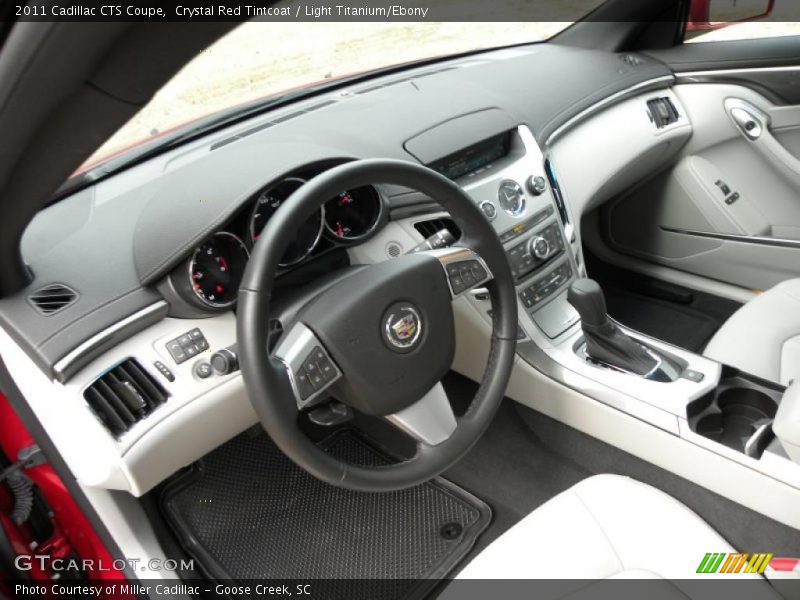 Light Titanium/Ebony Interior - 2011 CTS Coupe 