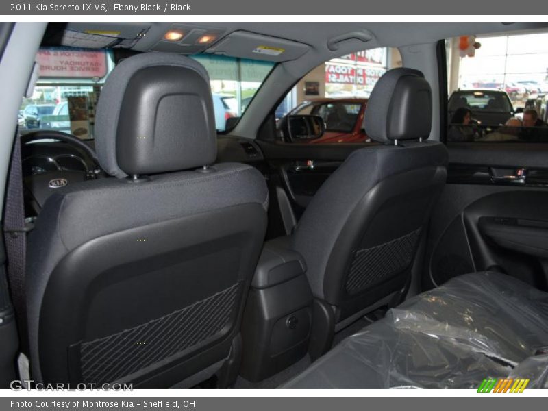 Ebony Black / Black 2011 Kia Sorento LX V6