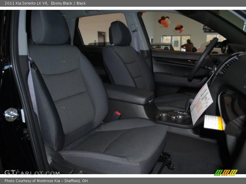 Ebony Black / Black 2011 Kia Sorento LX V6