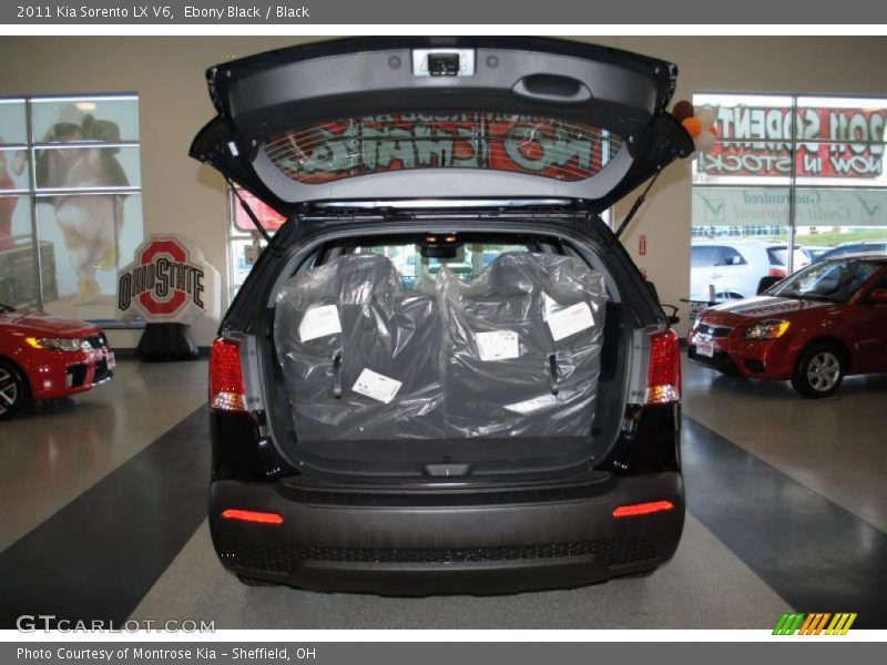 Ebony Black / Black 2011 Kia Sorento LX V6