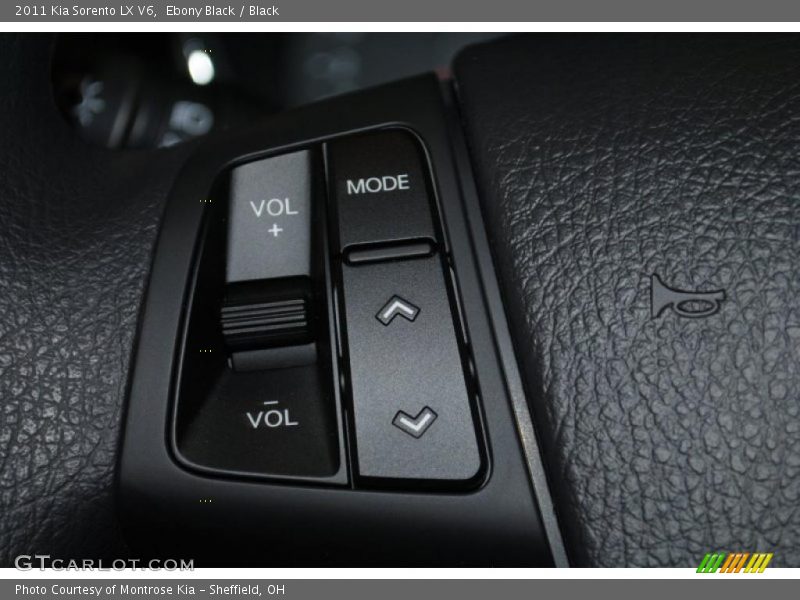 Ebony Black / Black 2011 Kia Sorento LX V6
