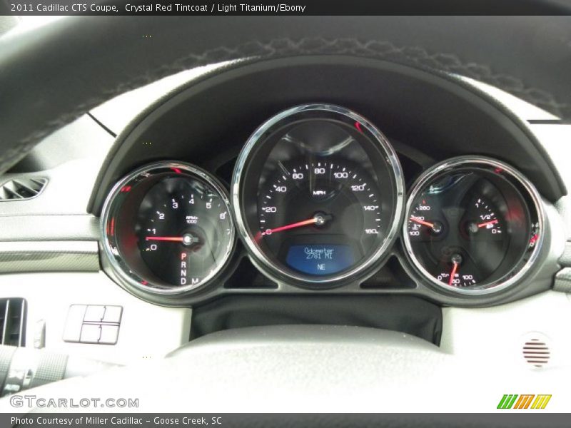  2011 CTS Coupe Coupe Gauges