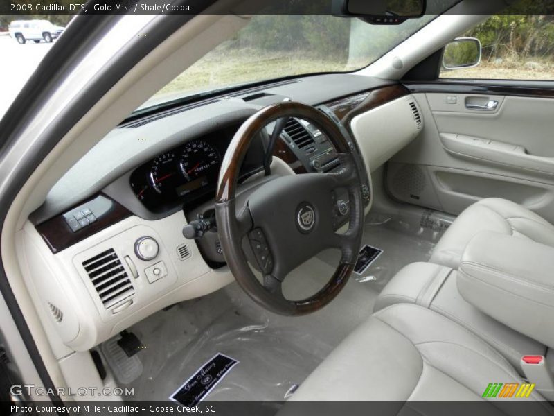 Gold Mist / Shale/Cocoa 2008 Cadillac DTS