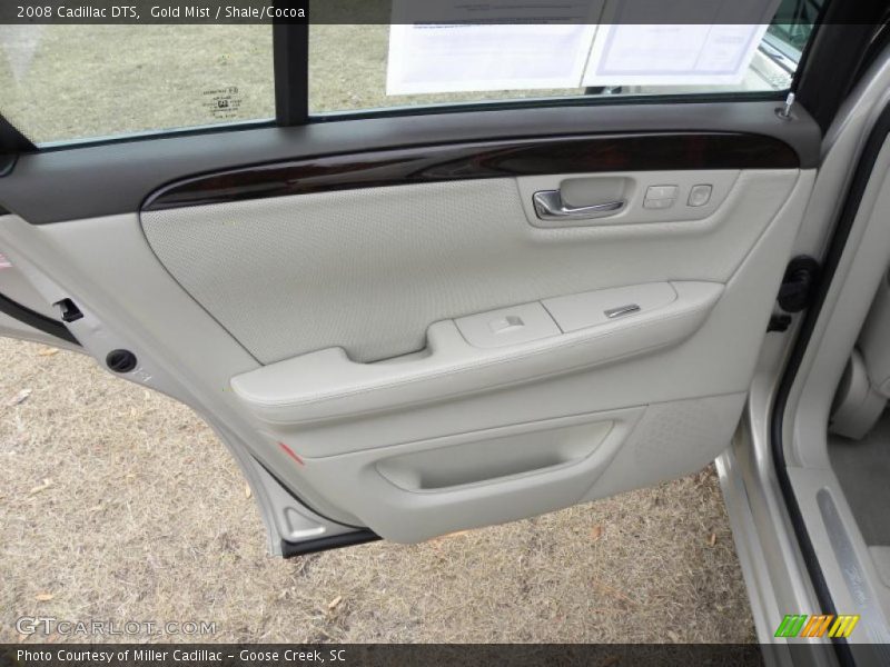 Gold Mist / Shale/Cocoa 2008 Cadillac DTS