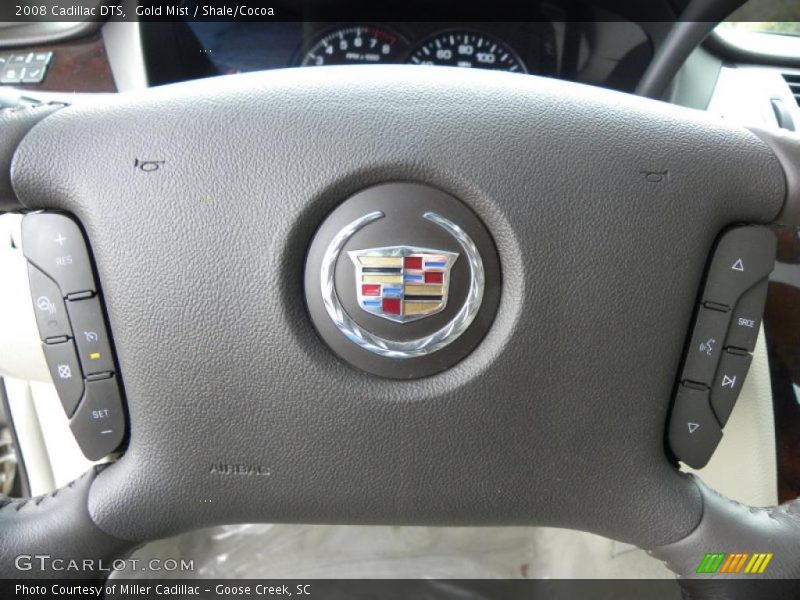 Gold Mist / Shale/Cocoa 2008 Cadillac DTS