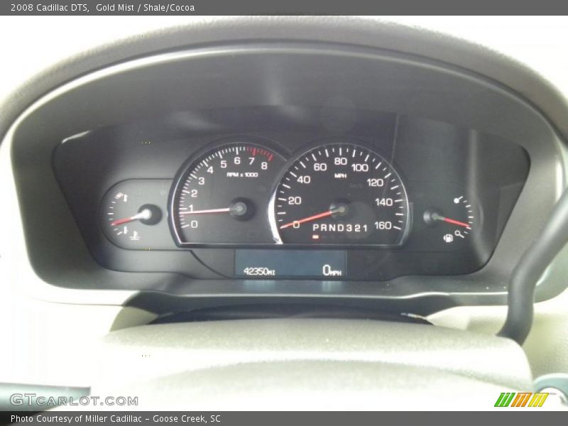 Gold Mist / Shale/Cocoa 2008 Cadillac DTS