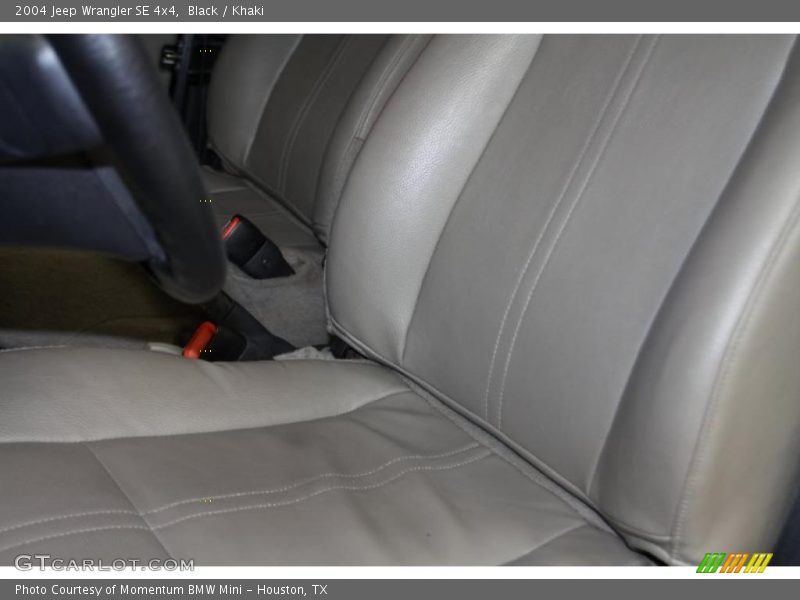 Black / Khaki 2004 Jeep Wrangler SE 4x4