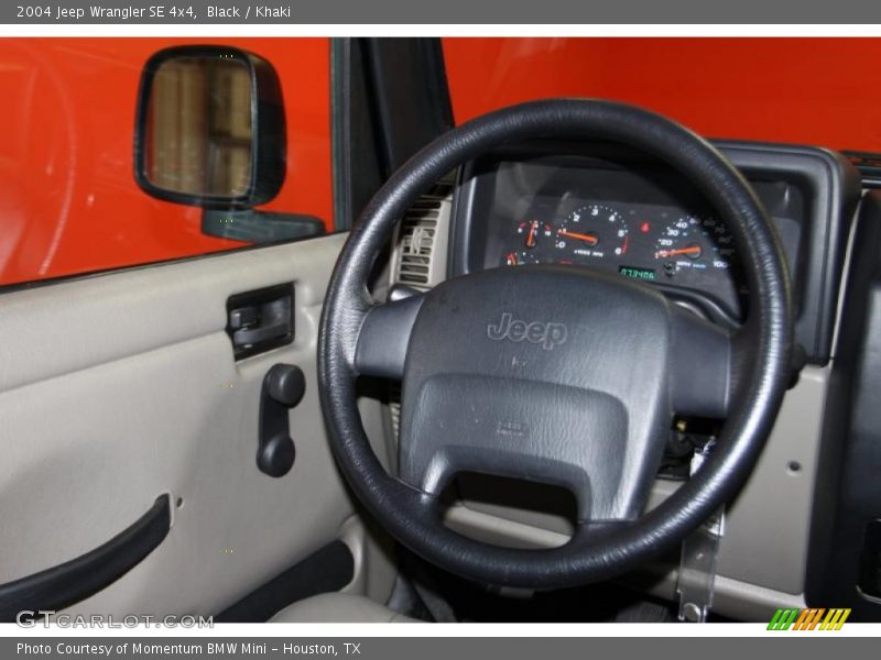 Black / Khaki 2004 Jeep Wrangler SE 4x4