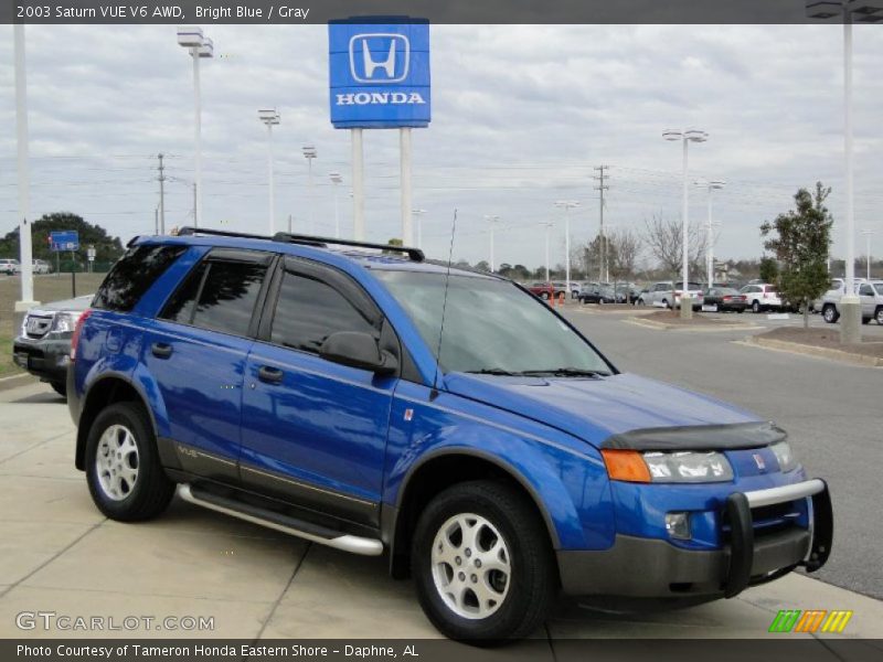 Bright Blue / Gray 2003 Saturn VUE V6 AWD