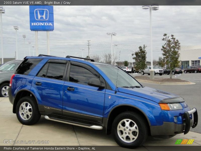 Bright Blue / Gray 2003 Saturn VUE V6 AWD