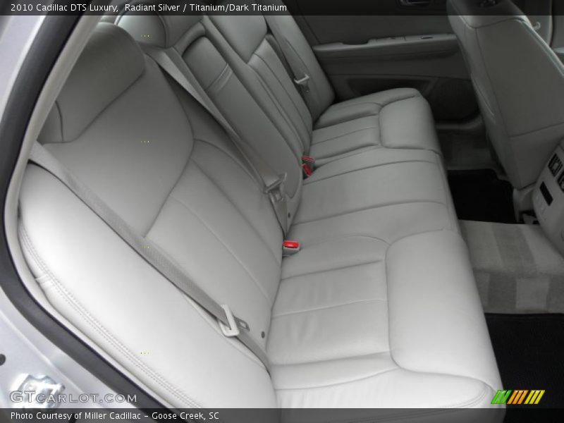 Radiant Silver / Titanium/Dark Titanium 2010 Cadillac DTS Luxury