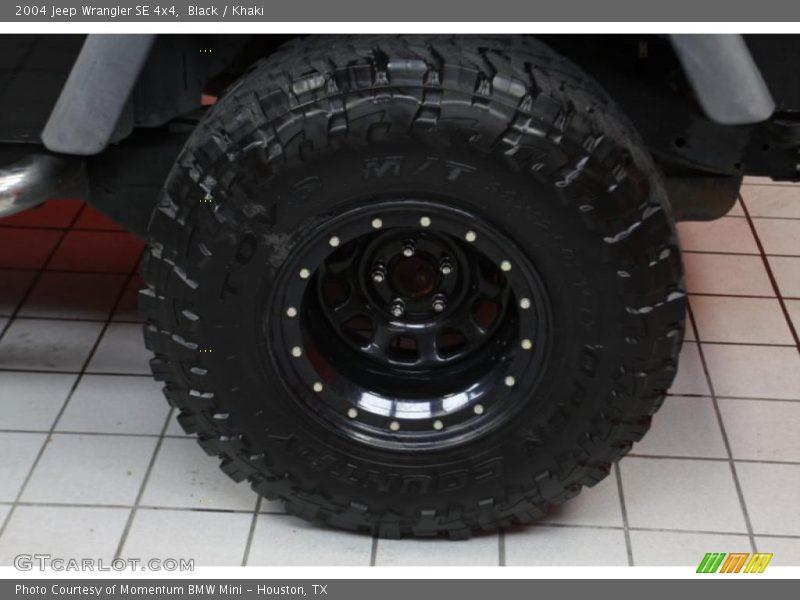 Black / Khaki 2004 Jeep Wrangler SE 4x4
