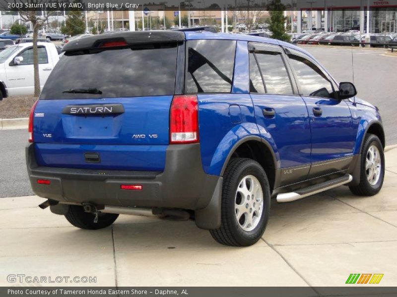 Bright Blue / Gray 2003 Saturn VUE V6 AWD