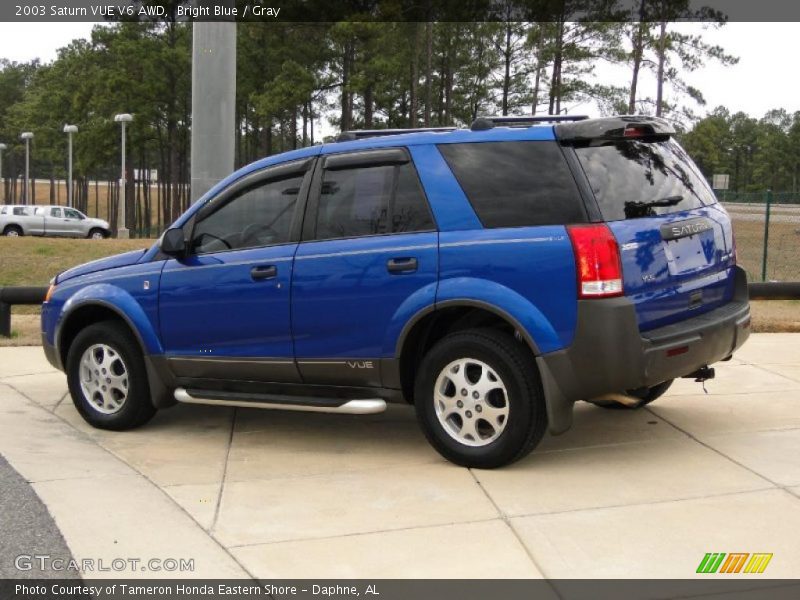 Bright Blue / Gray 2003 Saturn VUE V6 AWD