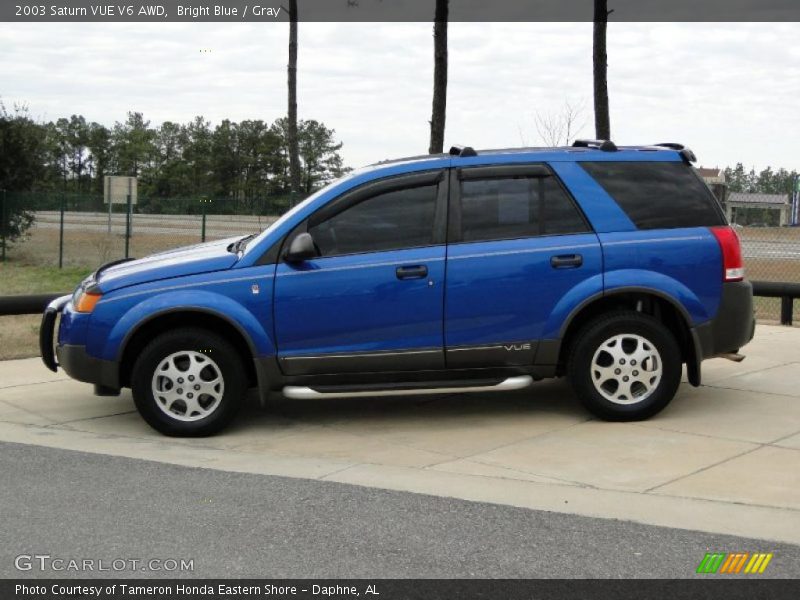 Bright Blue / Gray 2003 Saturn VUE V6 AWD