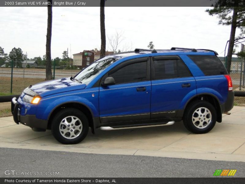 Bright Blue / Gray 2003 Saturn VUE V6 AWD